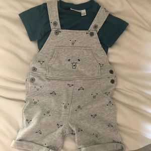 Overall Short Set - 24 mos (Gently Used)